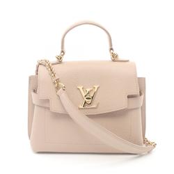 Louis Vuitton LOUIS VUITTON Rock Me Ever MINI Greige Handbag Bag Leather Women's Beige M21052