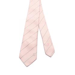 LOUIS VUITTON Cravit Ec Rose Clair Necktie Clothing Silk Men's Pink Grey White M67981