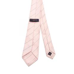 LOUIS VUITTON Cravit Ec Rose Clair Necktie Clothing Silk Men's Pink Grey White M67981