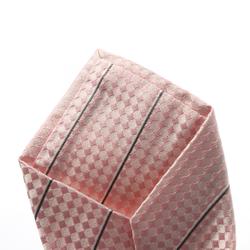 LOUIS VUITTON Cravit Ec Rose Clair Necktie Clothing Silk Men's Pink Grey White M67981