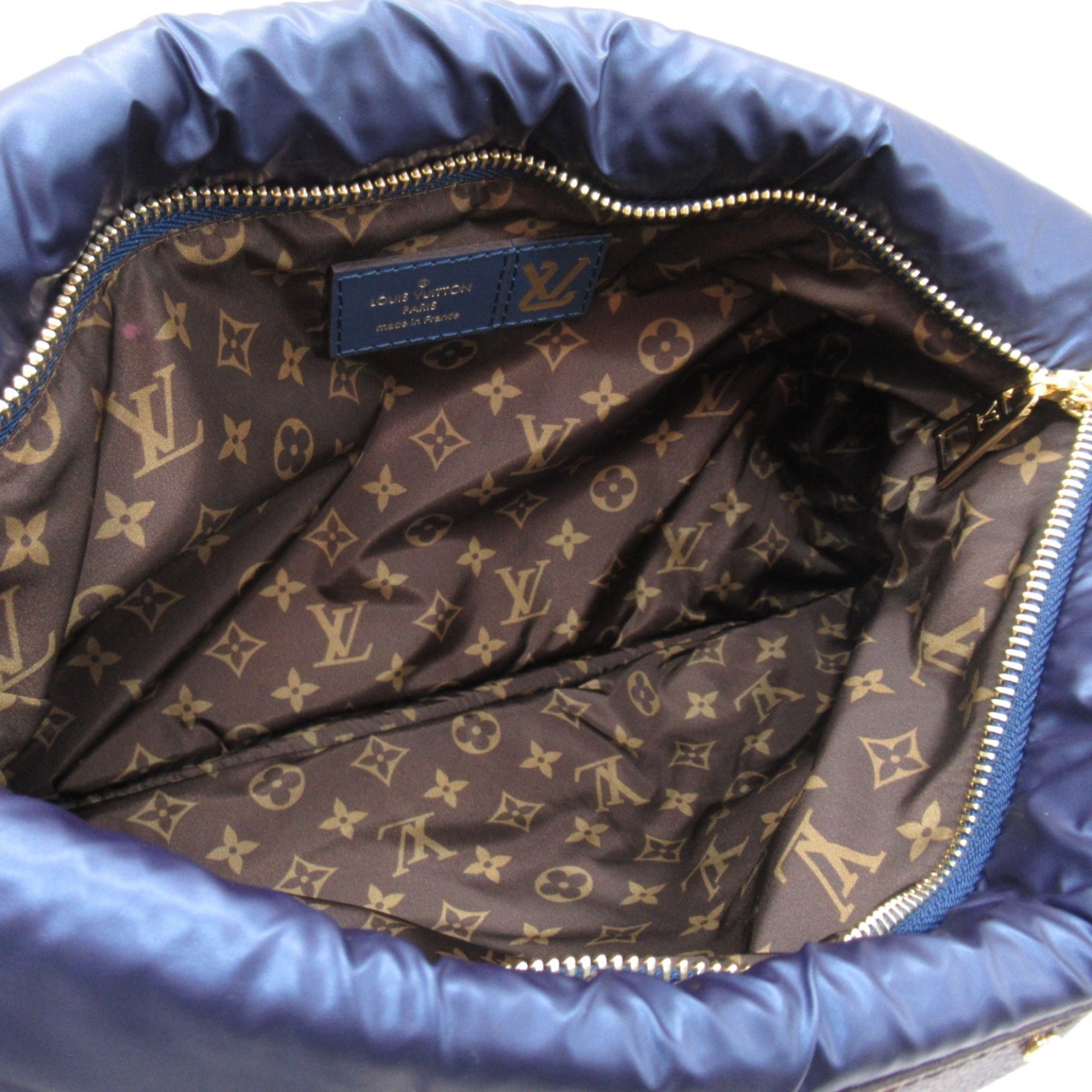 Louis Vuitton LOUIS VUITTON Multi Pochette Accessoires Shoulder Bag Nylon Women's Blue Gray M21057