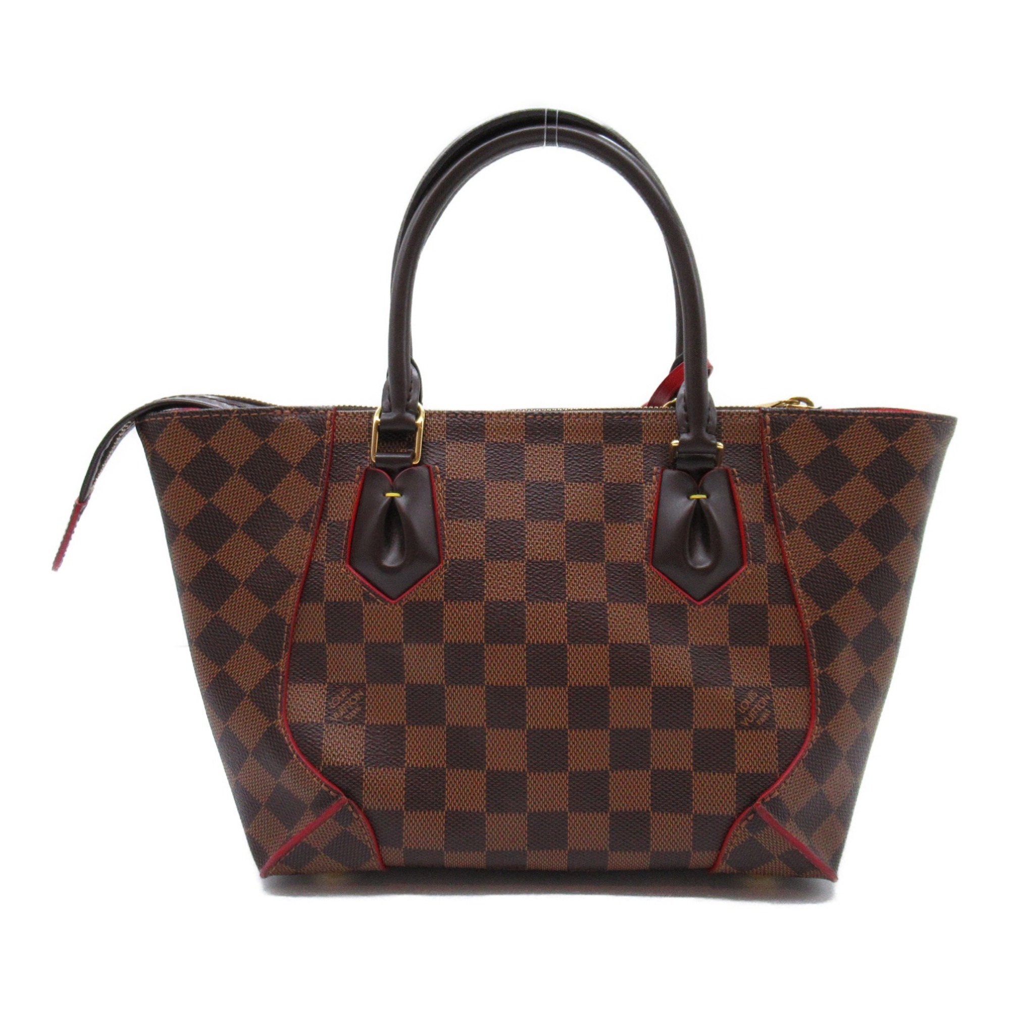 Louis Vuitton Kaisa Tote PM Shoulder Bag Coated Canvas Damier Women's Brown N41551