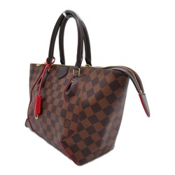 Louis Vuitton Kaisa Tote PM Shoulder Bag Coated Canvas Damier Women's Brown N41551