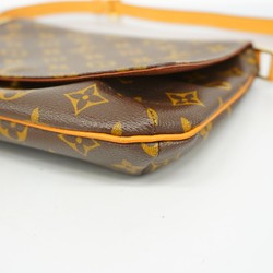 Louis Vuitton Shoulder Bag Monogram Musette Tango Short Strap M51257 Brown Women's