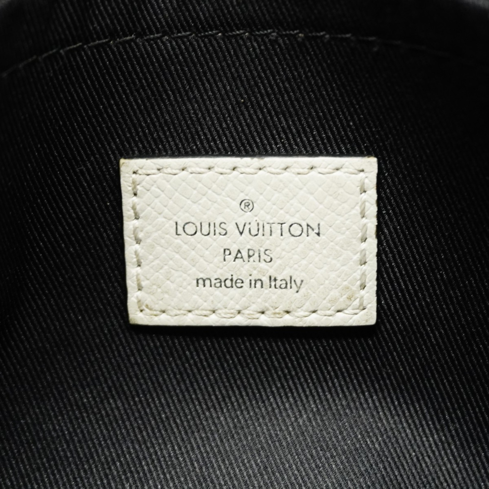 Louis Vuitton Shoulder Bag Taiga Rama Outdoor PM M30243 Antarctica Men's