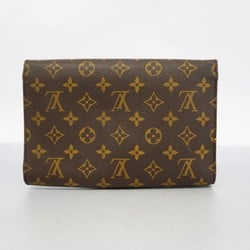 Louis Vuitton Clutch Bag Monogram Bordeaux 24 M51798 Brown Women's