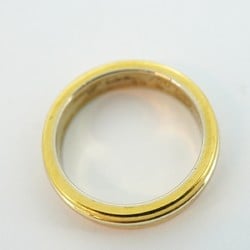 Cartier Ring Trinity Wedding #50 K18YG Yellow Gold K18PG Pink K18WG White #48 Ladies