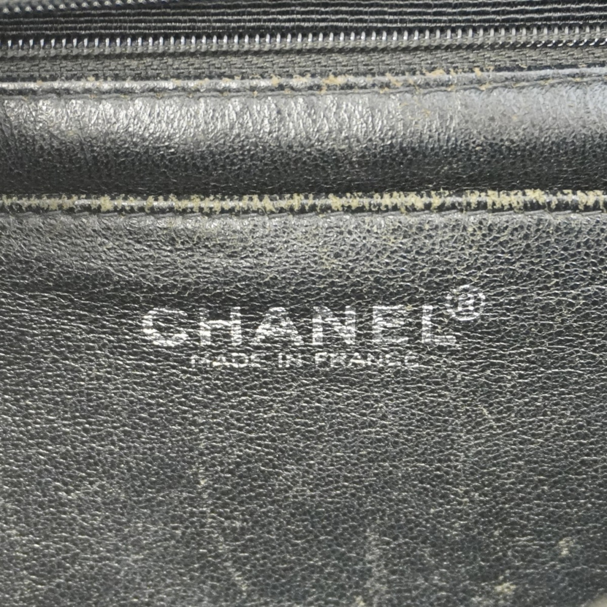 Chanel handbag Matelasse caviar skin black ladies