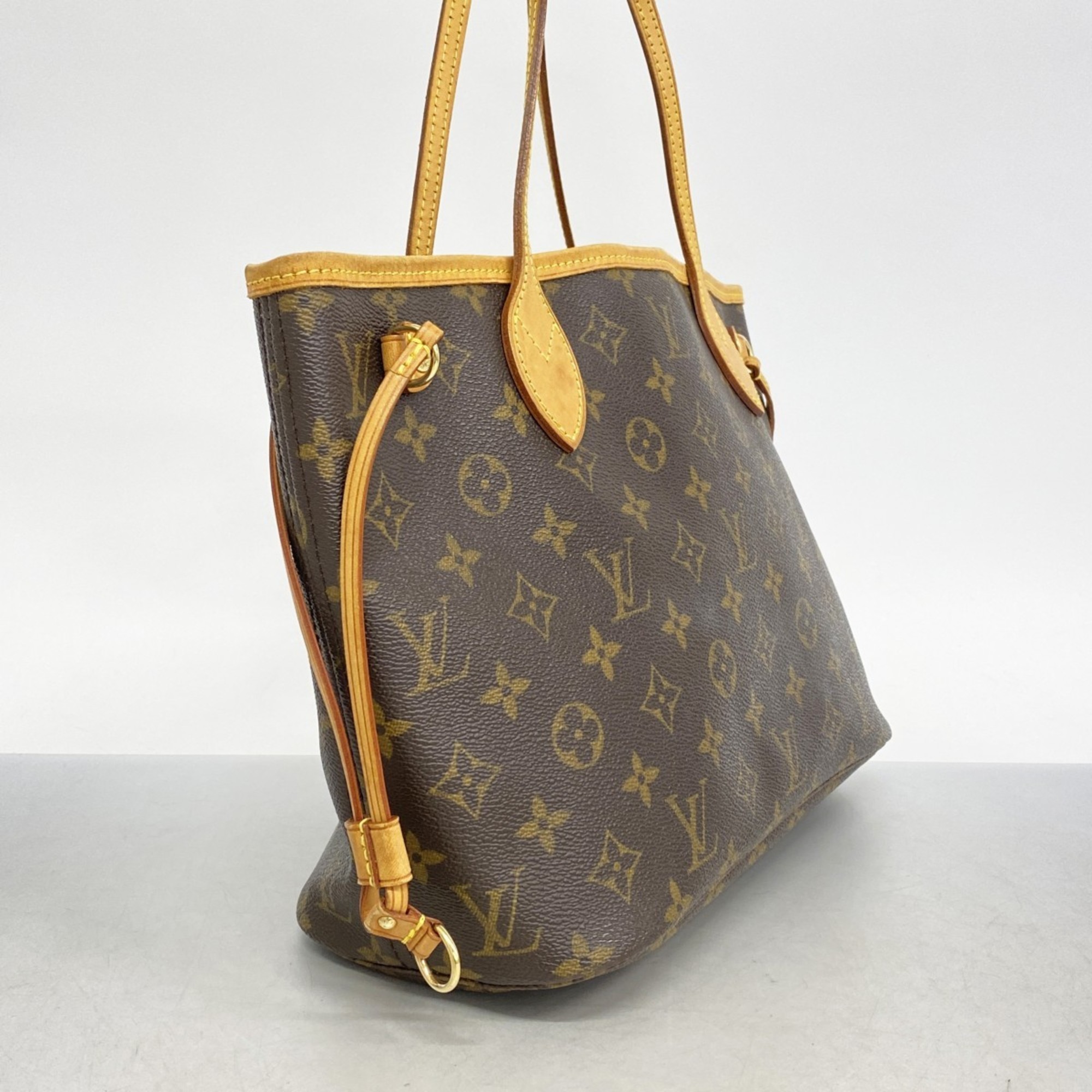 Louis Vuitton Tote Bag Monogram Neverfull PM M40155 Brown Women's