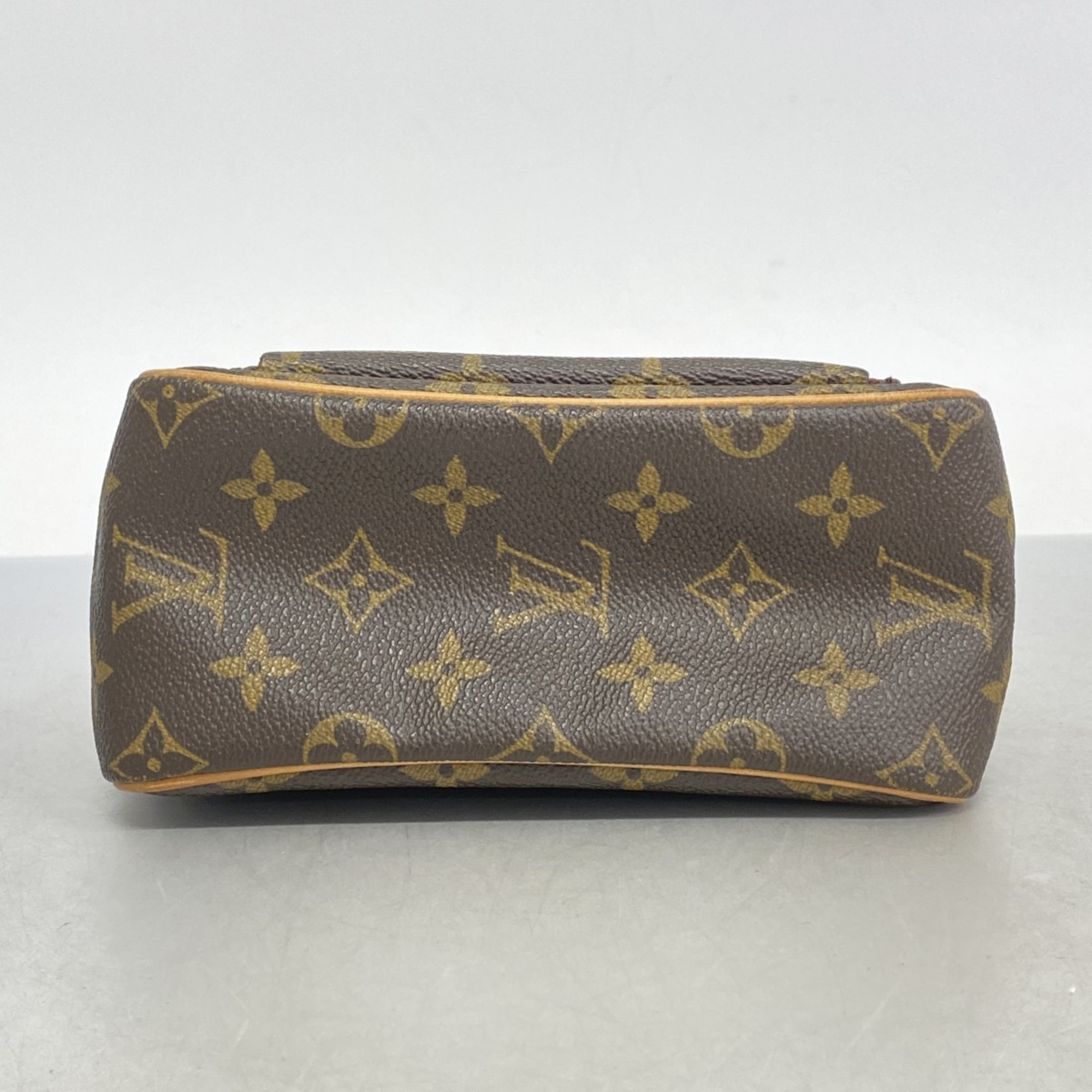 Louis Vuitton Shoulder Bag Monogram Vivacite PM M51165 Brown Ladies