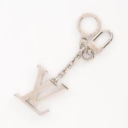 LOUIS VUITTON Porte Cle Initial LV Charm Metal Men's Women's Silver M65071