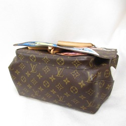 Louis Vuitton LOUIS VUITTON Camera Shoulder Bag Coated Canvas Monogram Men's Brown M40287