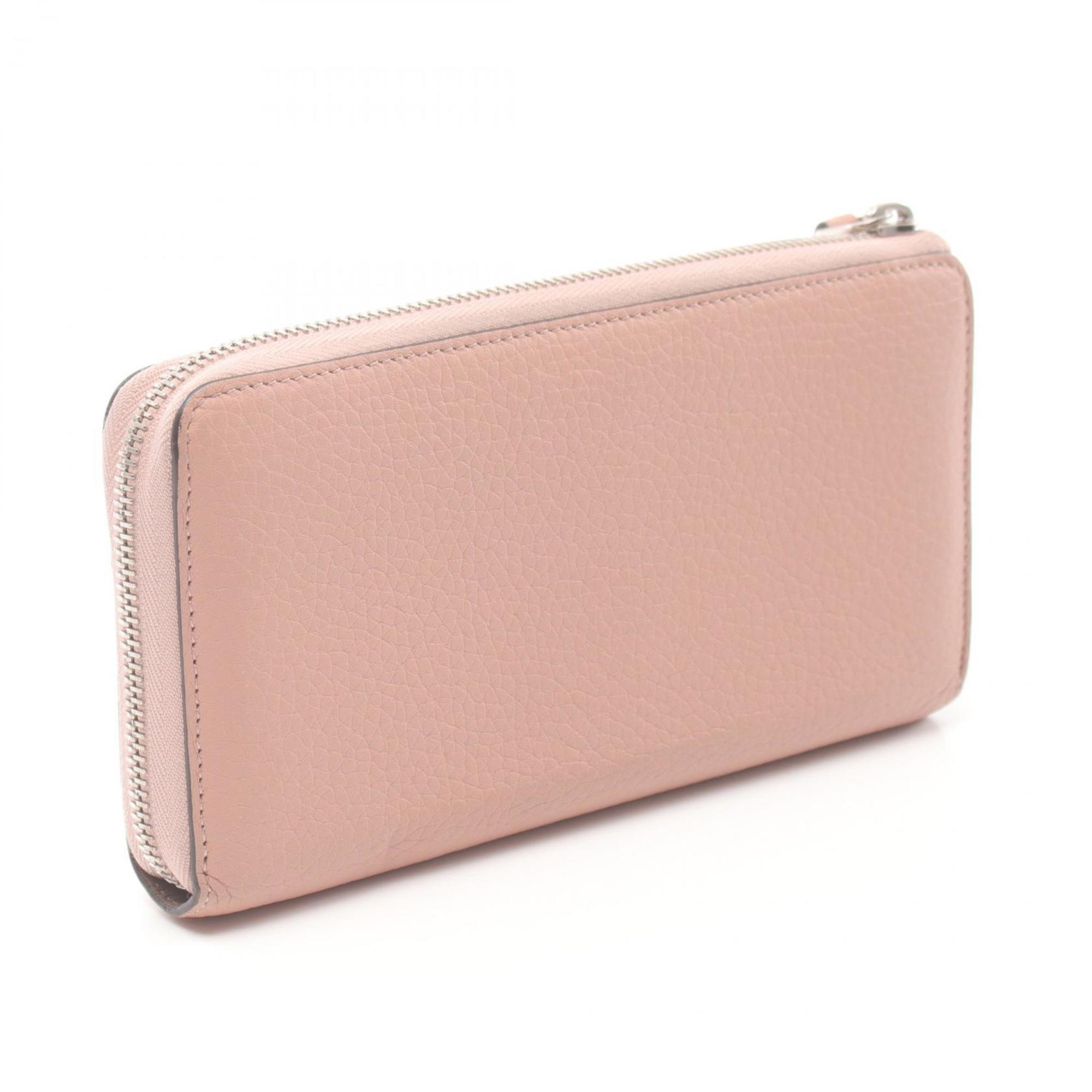 Louis Vuitton LOUIS VUITTON Portefeuille Comet Magnolia L-shaped long wallet Taurillon leather Women's Pink M63103