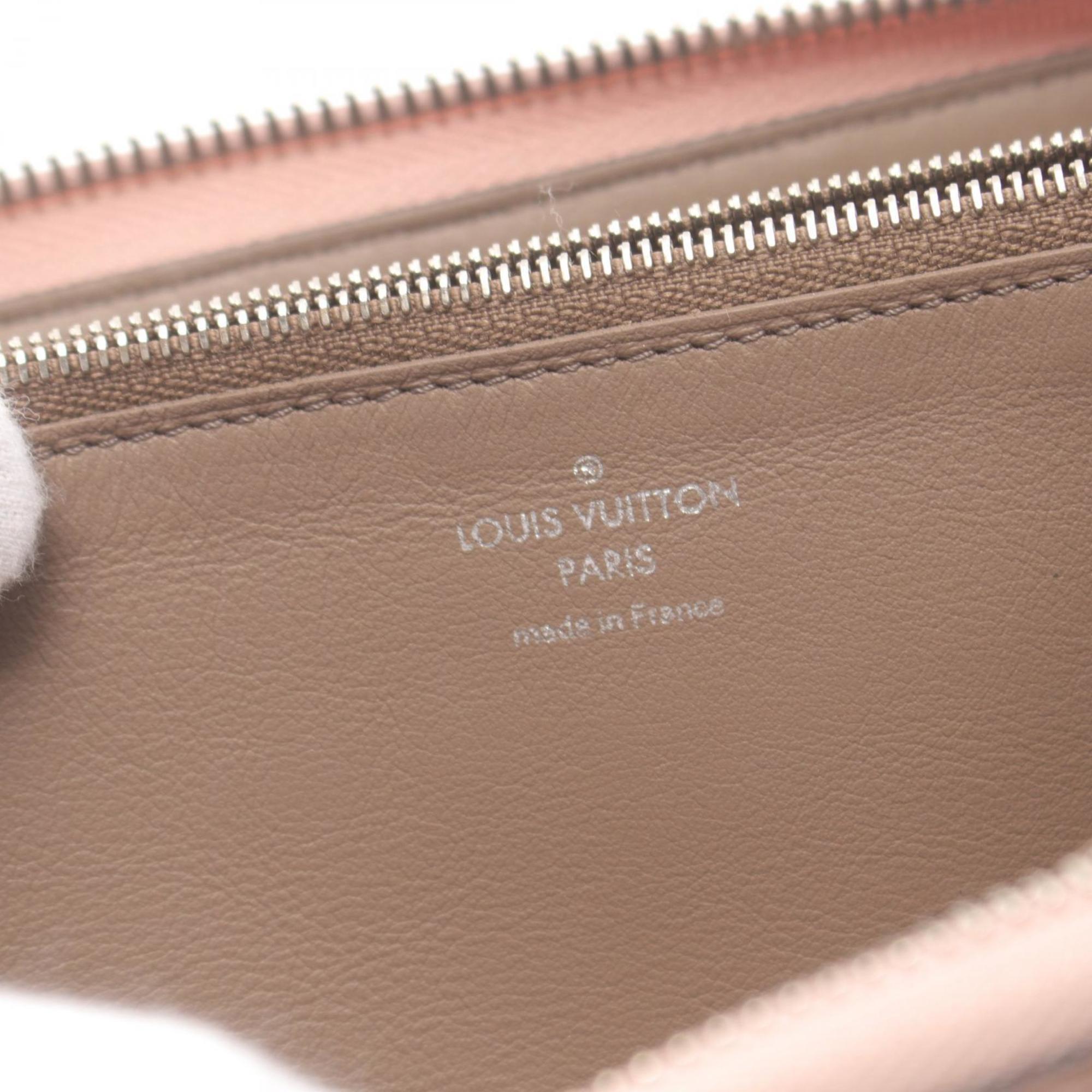 Louis Vuitton LOUIS VUITTON Portefeuille Comet Magnolia L-shaped long wallet Taurillon leather Women's Pink M63103