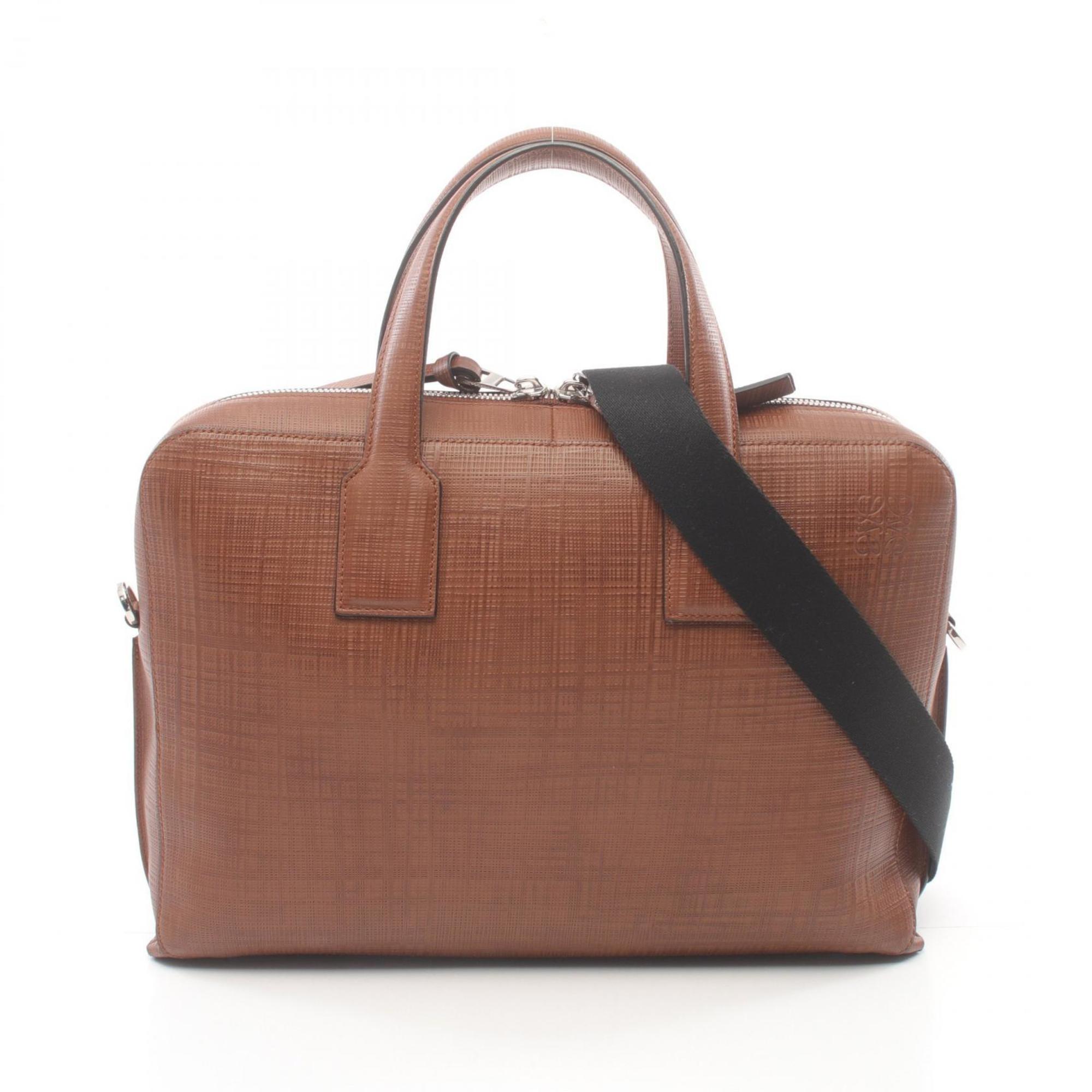 LOEWE GOYA Bag Leather Men's Brown 337.60.P57