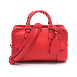 LOEWE Amazona 23 Handbag Bag Leather Women's Red 352.30.N71