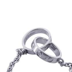 Cartier Necklace Baby Love LOVE K18WG White Gold B7212500 Pendant