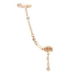 Hermes Ear Cuff Single Right Chaine d'Ancre Chaos Diamond 0.1ct K18PG HERMES Earrings