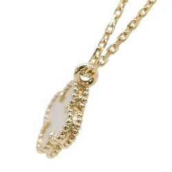 Van Cleef & Arpels Necklace Sweet Alhambra Pendant Mother of Pearl K18YG Yellow Gold VCARF69100