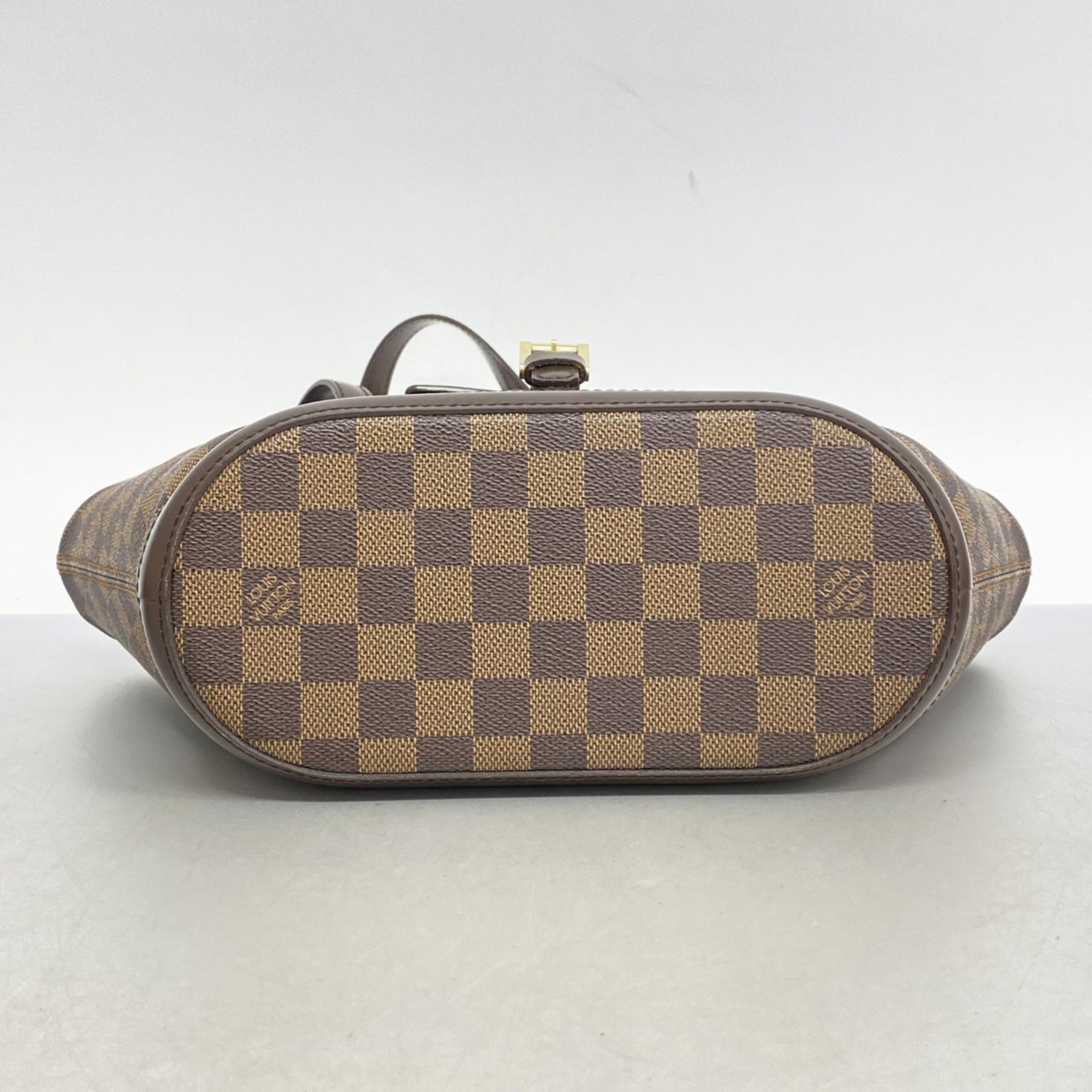 Louis Vuitton Handbag Damier Manosque PM N51121 Ebene Ladies