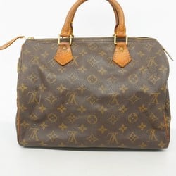 Louis Vuitton Handbag Monogram Speedy 30 M41108 Brown Ladies