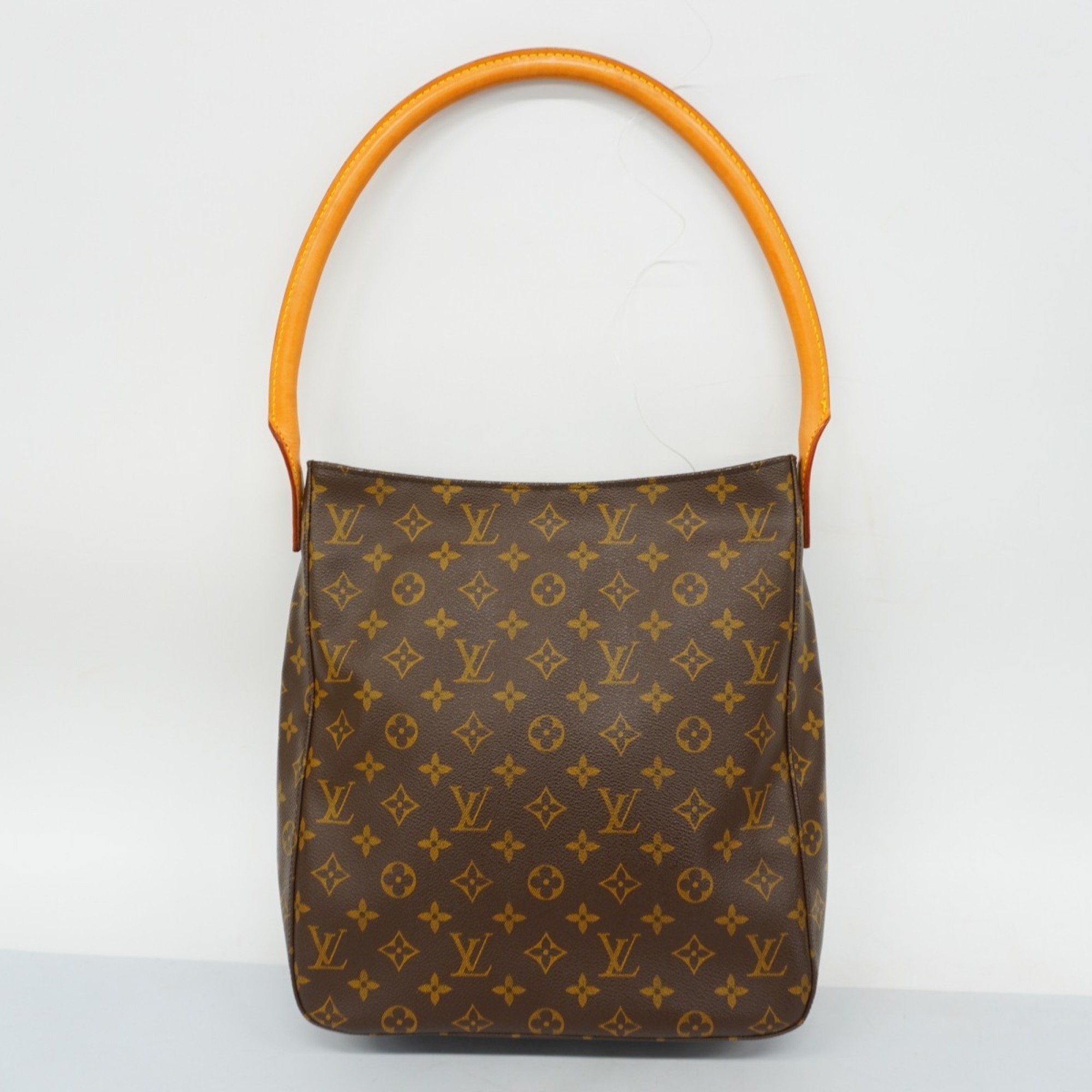 Louis Vuitton Shoulder Bag Monogram Looping GM M51145 Brown Ladies