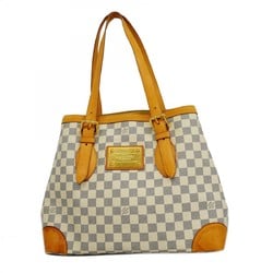 Louis Vuitton Tote Bag Damier Azur Hampstead MM N51206 White Women's