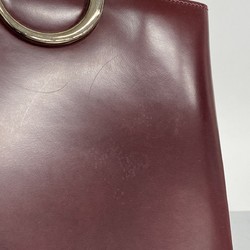 Cartier shoulder bag Panther enamel Bordeaux ladies