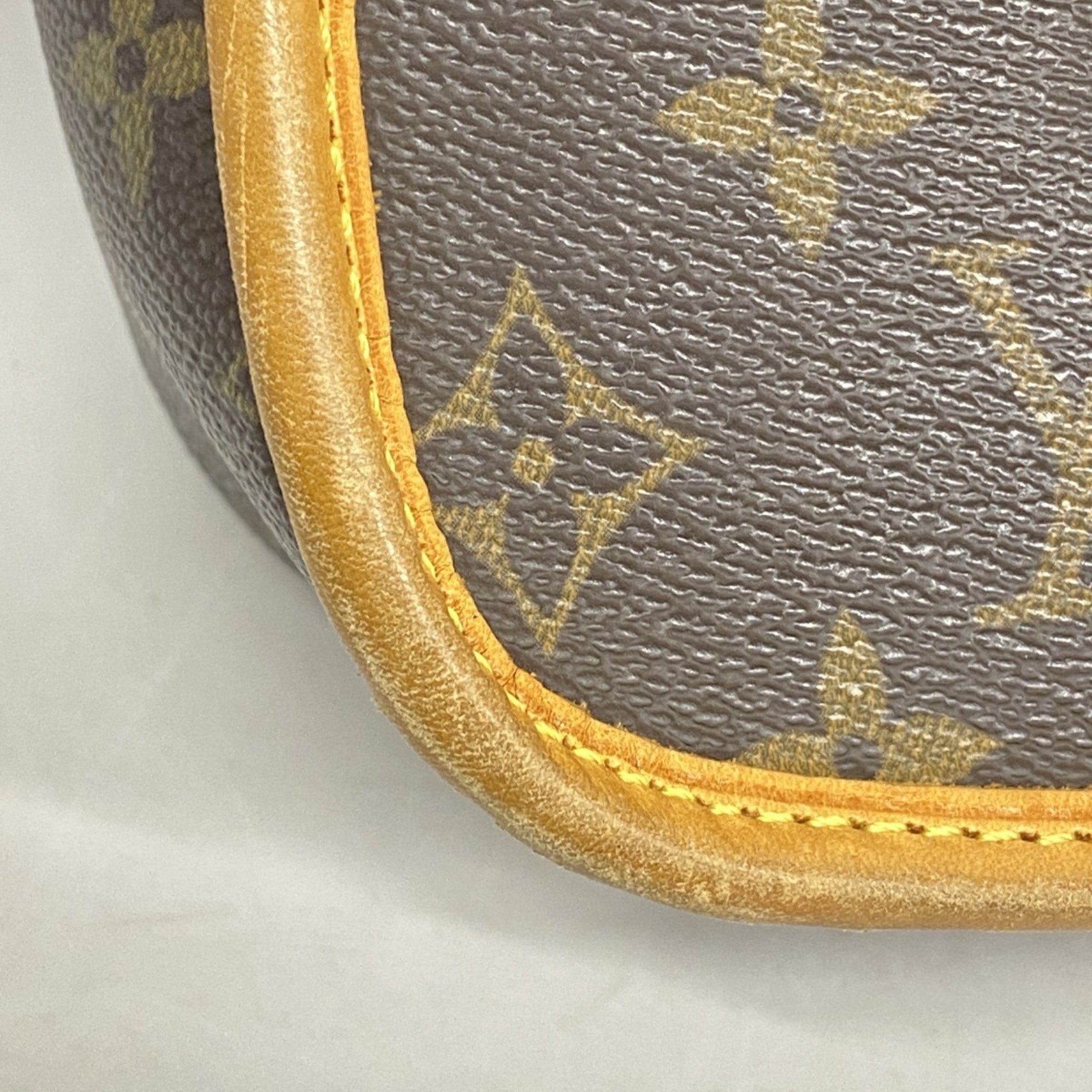 Louis Vuitton Shoulder Bag Monogram Sologne M42250 Brown Ladies