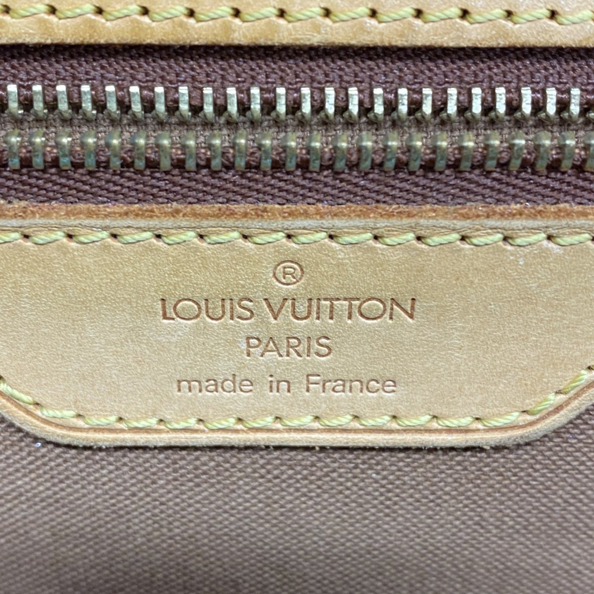 Louis Vuitton Shoulder Bag Monogram Sologne M42250 Brown Ladies