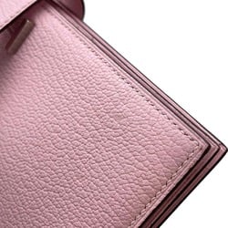 Hermes Long Wallet Bearn Soufflet Etoupe Chevre Mysore D Stamp HERMES