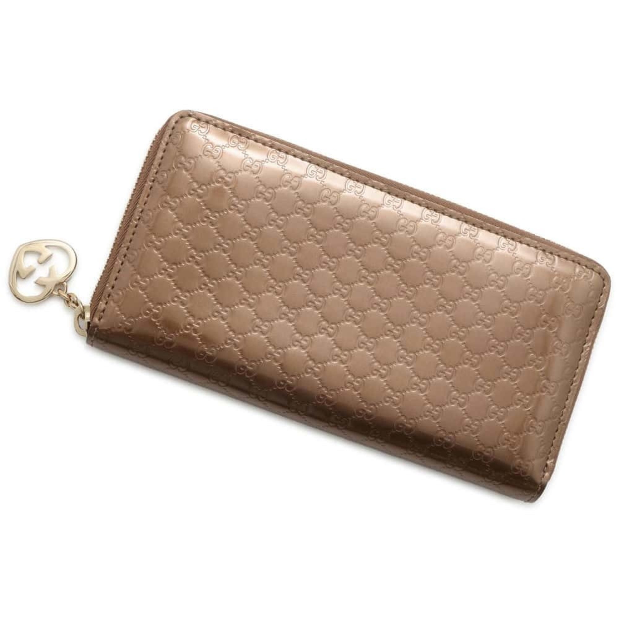 Gucci Long Wallet Micro Guccissima Round Enamel 308005 GUCCI