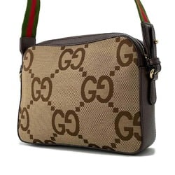 Gucci Shoulder Bag Jumbo GG Canvas 675891 GUCCI