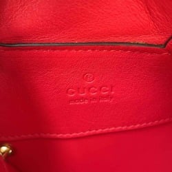 Gucci Chain Shoulder Bag GG Supreme LOVE Heart Small 678131 GUCCI