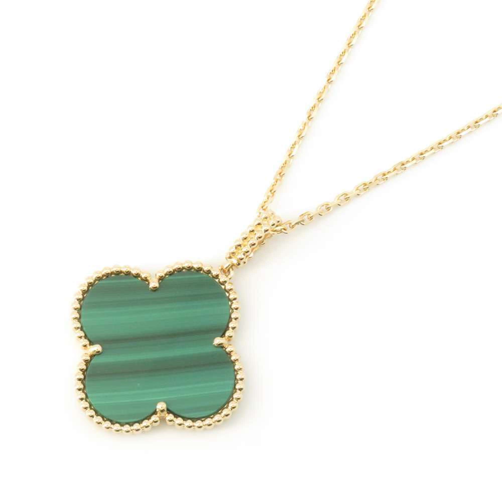 Van Cleef & Arpels Necklace Magic Alhambra Long 1 Motif Malachite K18YG VCARO3MG00