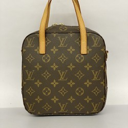 Louis Vuitton handbag Monogram Spontini M47500 brown ladies