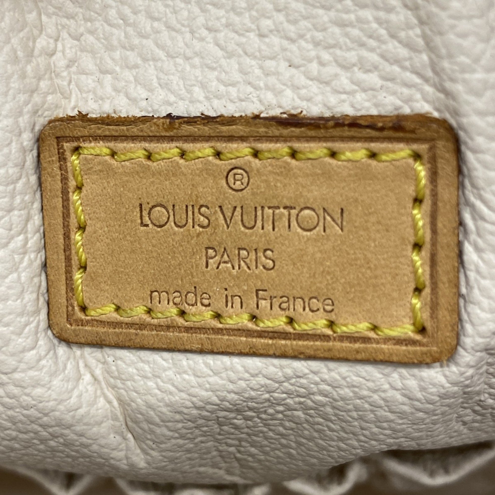 Louis Vuitton handbag Monogram Spontini M47500 brown ladies