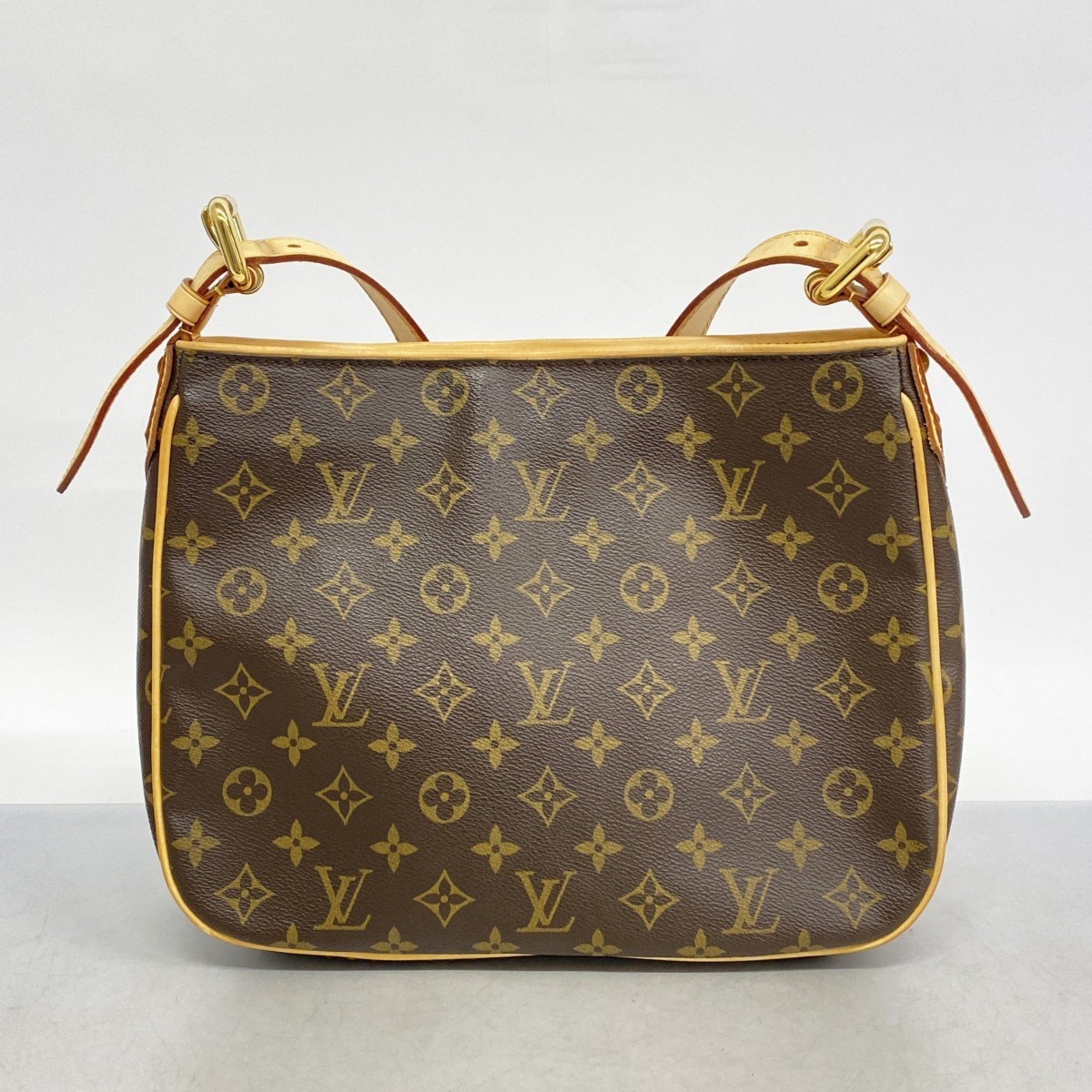 Louis Vuitton Shoulder Bag Monogram Hudson GM M40045 Brown Ladies