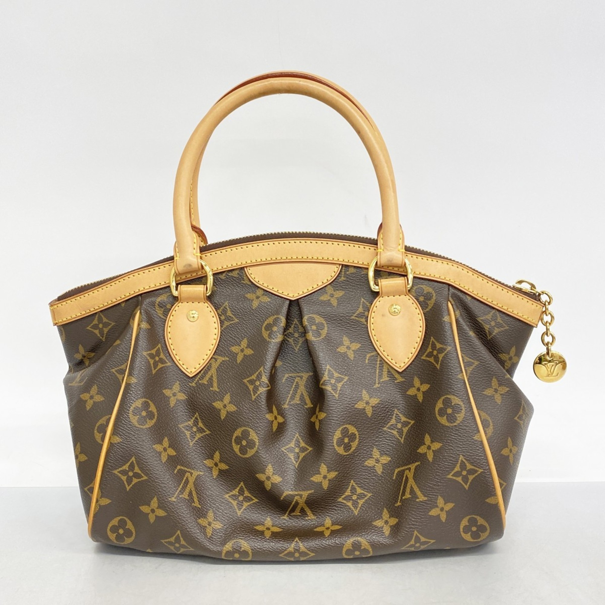 Louis Vuitton Handbag Monogram Tivoli PM M40143 Brown Ladies