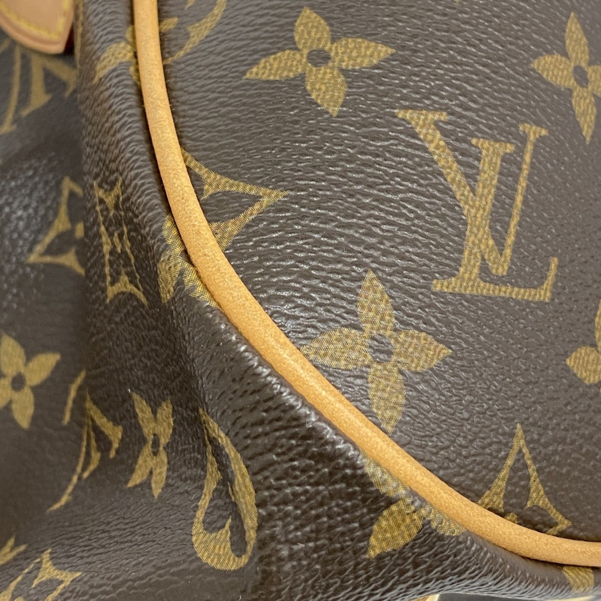 Louis Vuitton Handbag Monogram Tivoli PM M40143 Brown Ladies