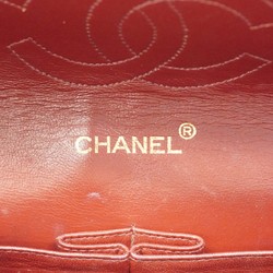 Chanel Shoulder Bag Matelasse Lambskin Black Women's