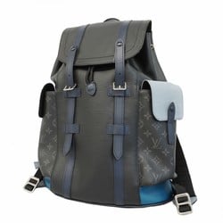 Louis Vuitton Backpack Daypack Monogram Eclipse Christopher PM M53424 Blue Noir Men's