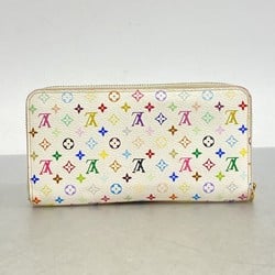 Louis Vuitton Long Wallet Monogram Multicolor Zippy M60242 Bron Fig Ladies