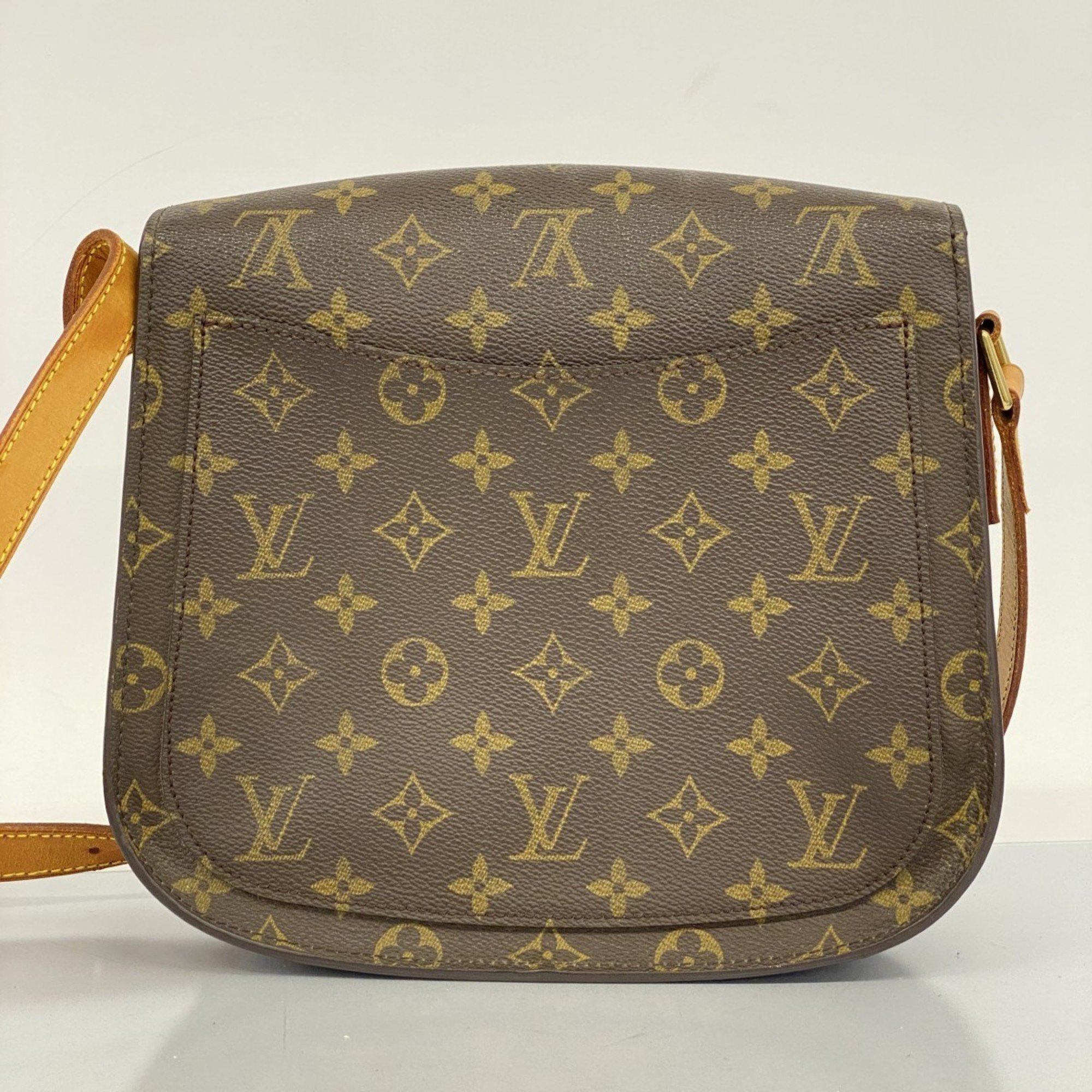 Louis Vuitton Shoulder Bag Monogram Saint-Clair GM M51242 Brown Women's