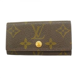 Louis Vuitton Key Case Monogram Multicle 4 M69517 Brown Men's Women's