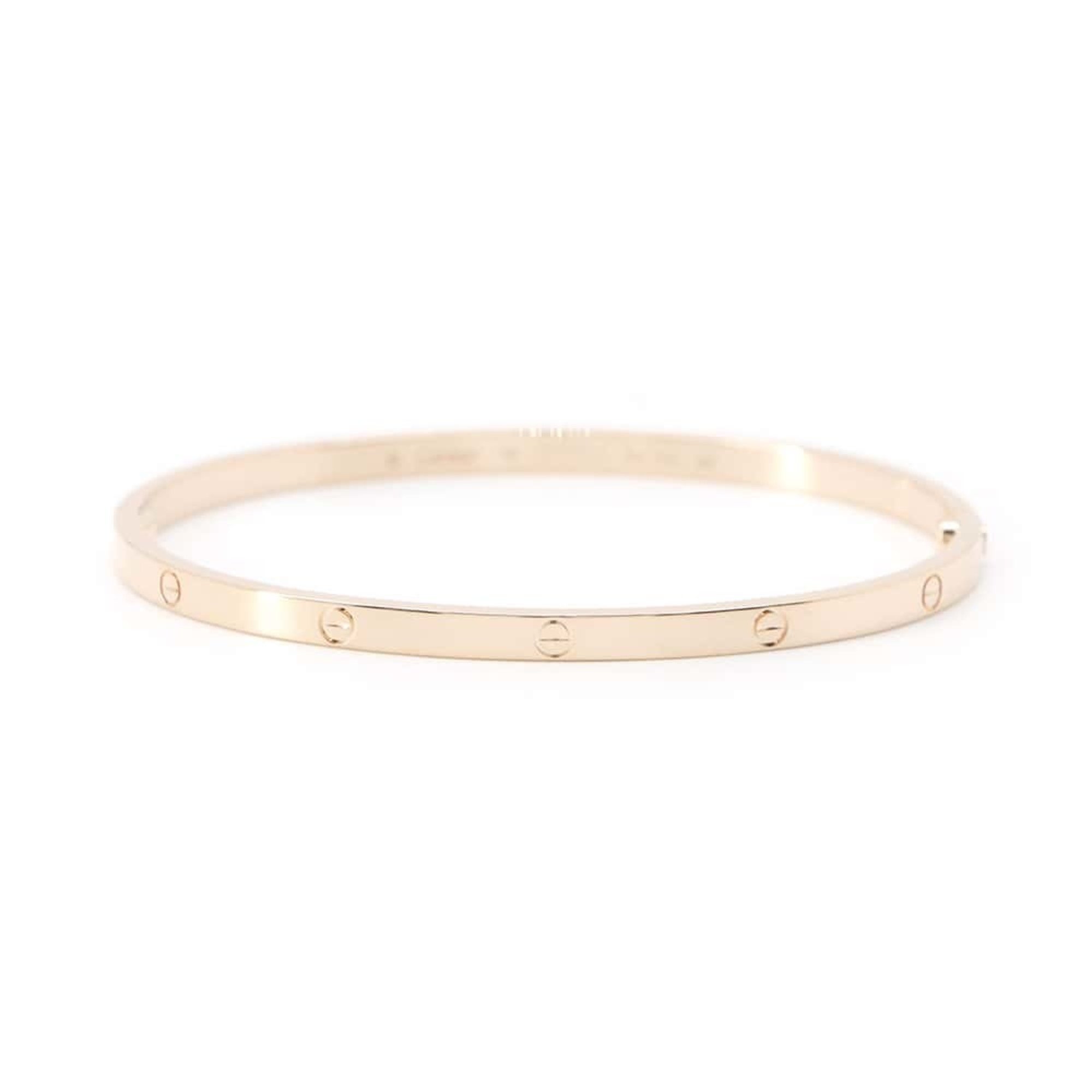 Cartier Bracelet Love SM K18PG Pink Gold Size 19 B6047319 LOVE Bangle