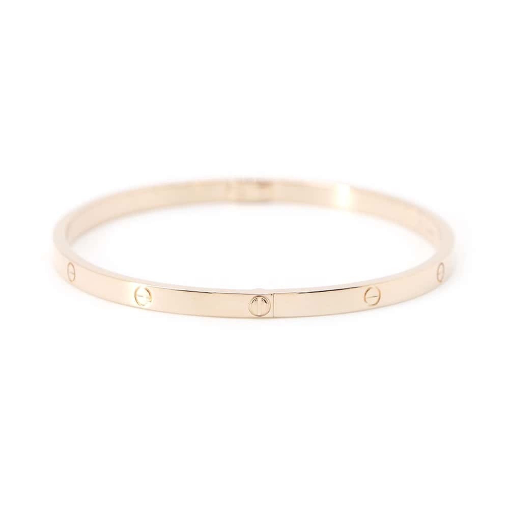 Cartier Bracelet Love SM K18PG Pink Gold Size 19 B6047319 LOVE Bangle