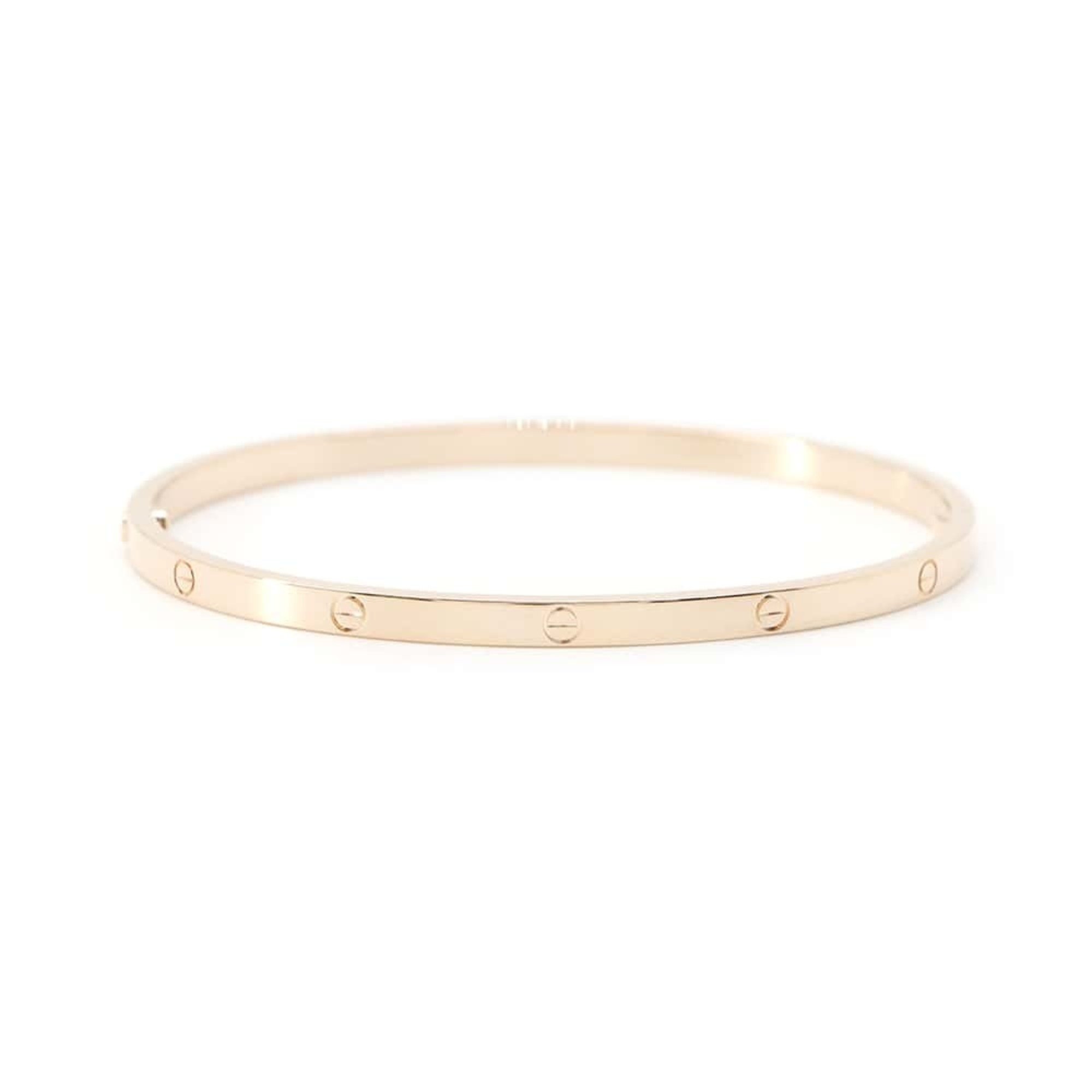 Cartier Bracelet Love SM K18PG Pink Gold Size 19 B6047319 LOVE Bangle