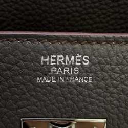 Hermes Birkin 30 Etain Togo T stamp HERMES handbag