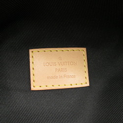 Louis Vuitton LOUIS VUITTON Bum Bag Shoulder Coated Canvas Monogram Men's Black M43644